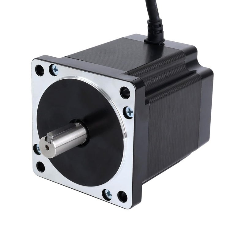 STEPPERONLINE Nema 34 Stepper Motor 8.0Nm(1132.89oz.in) 6.0A 86x86x98mm 4 Wires CNC - Image 1